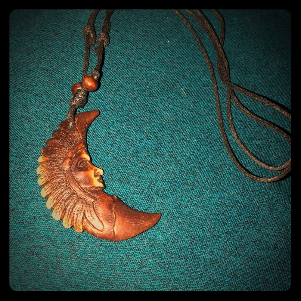 Indian sun necklace